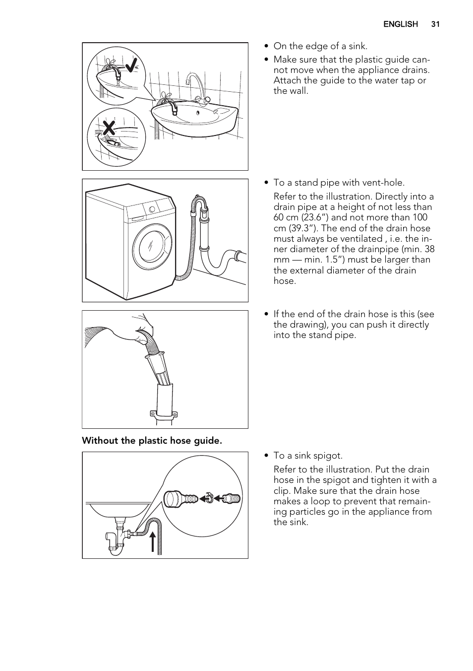 AEG L61470BI User Manual | Page 31 / 36