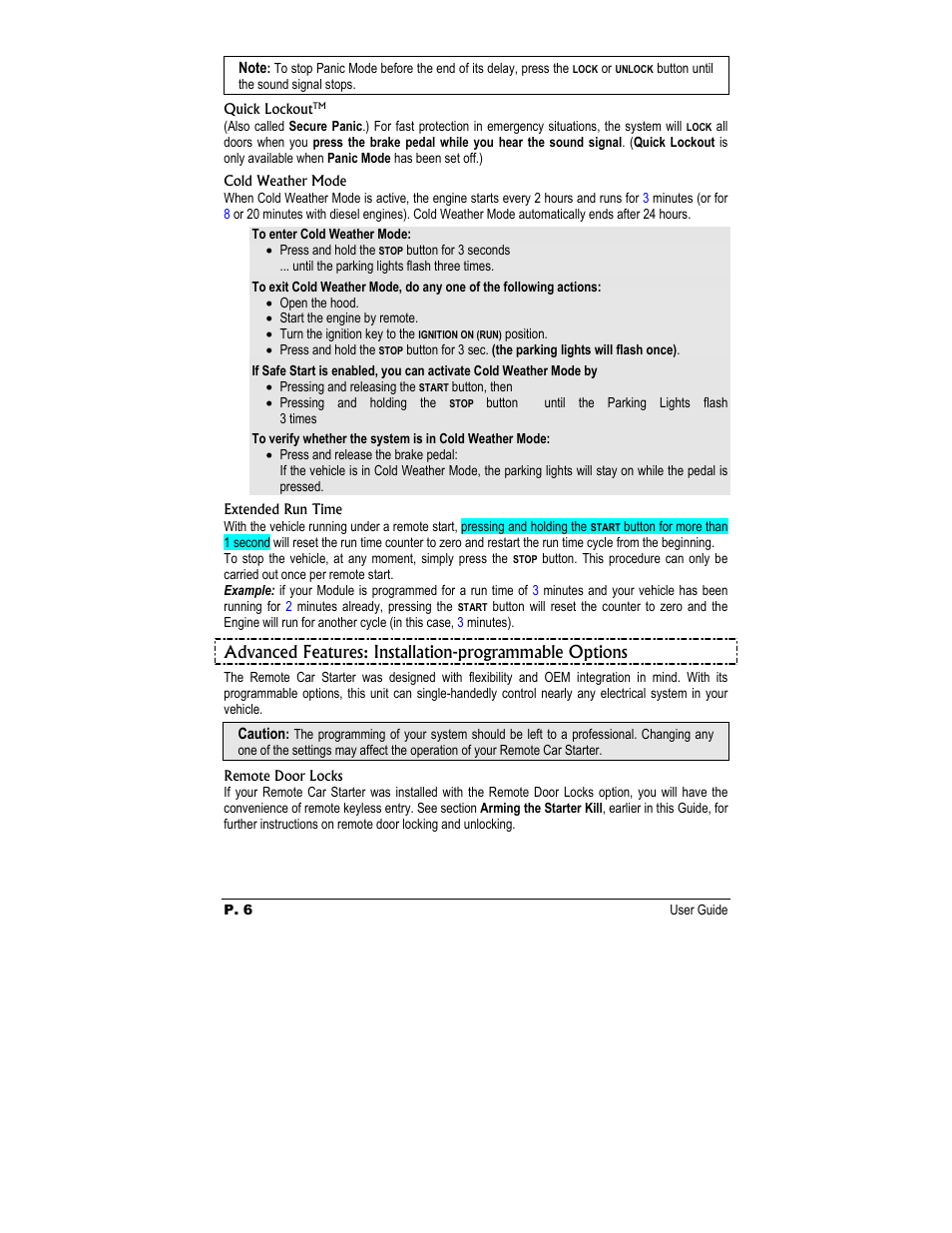 Autostart AS-1725iSH User Manual | Page 6 / 10