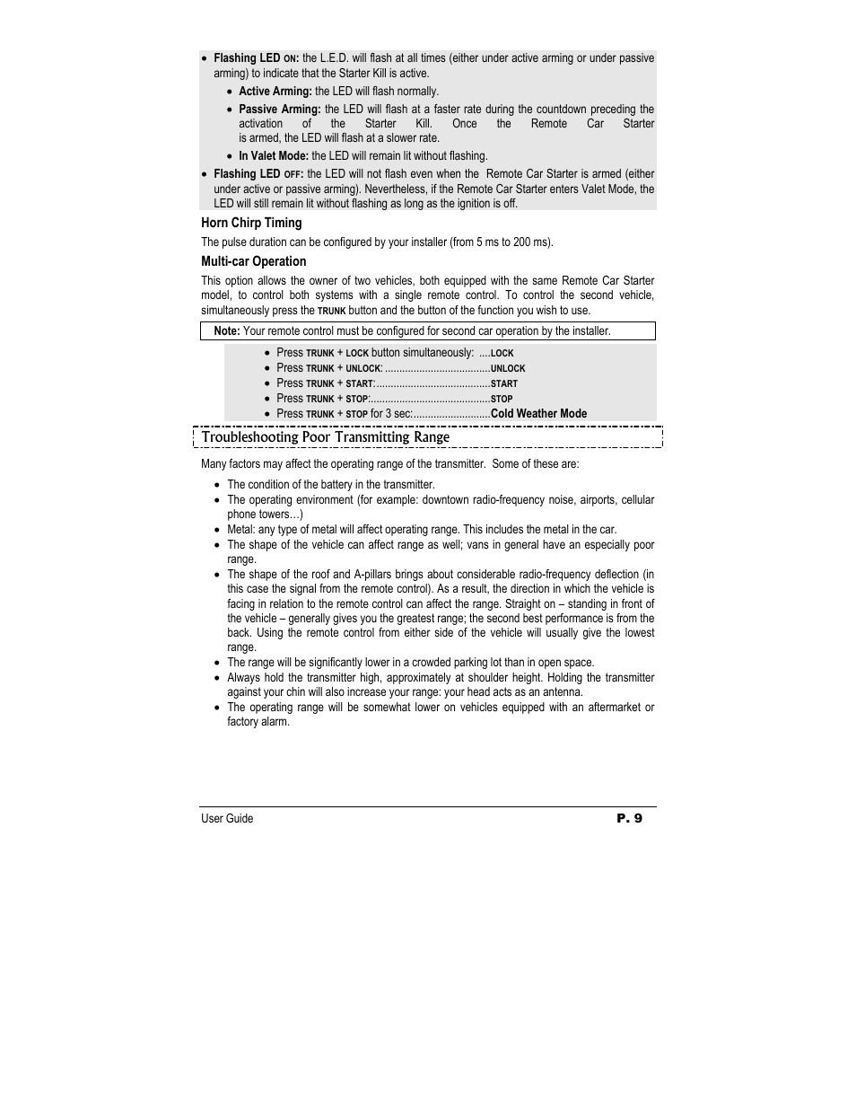 Autostart AS-1785i SH User Manual | Page 9 / 10