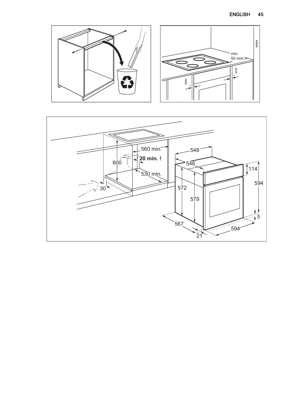 AEG BS8314001M User Manual | Page 45 / 52
