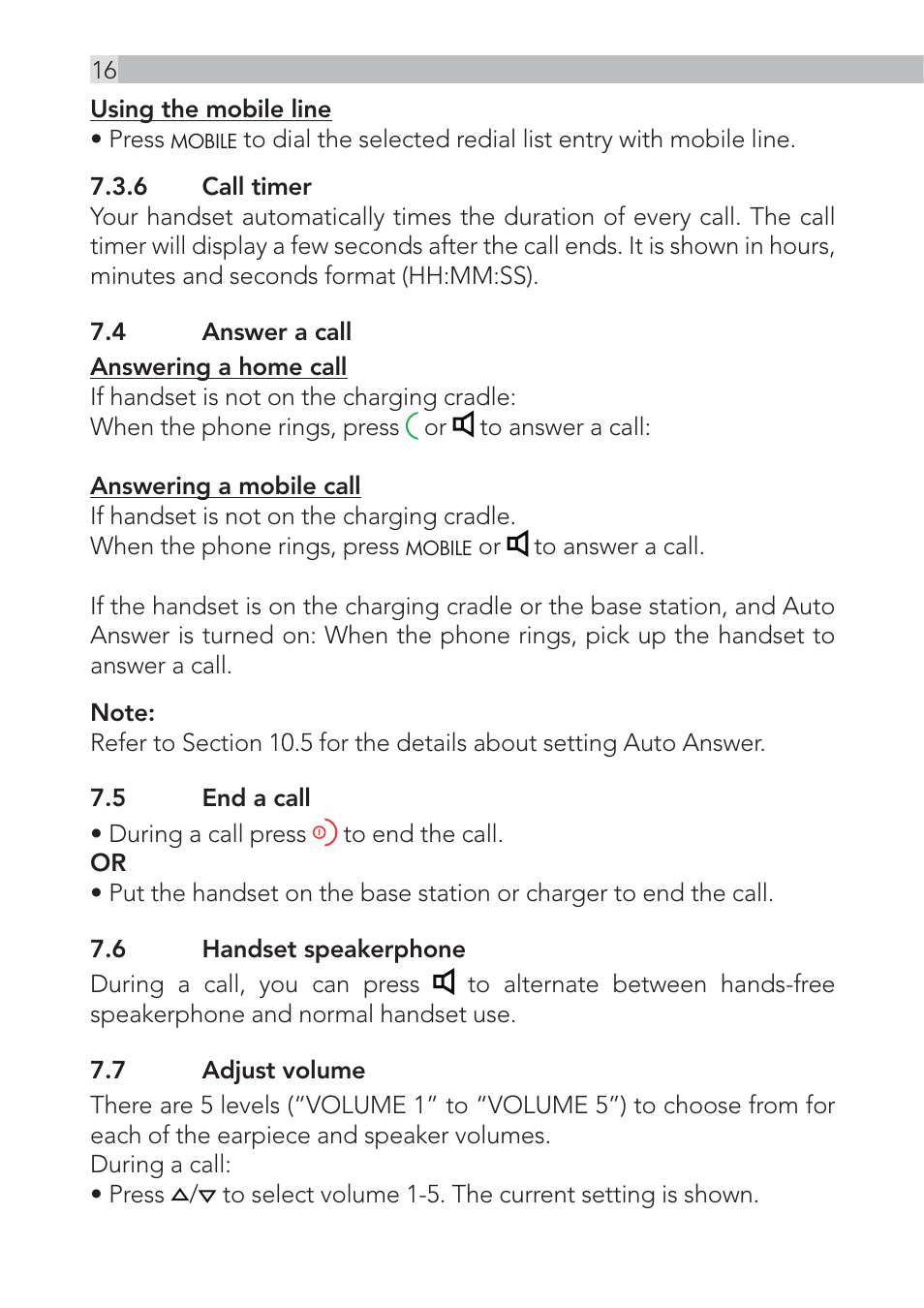 AEG Voxtel D220bt User Manual | Page 16 / 36