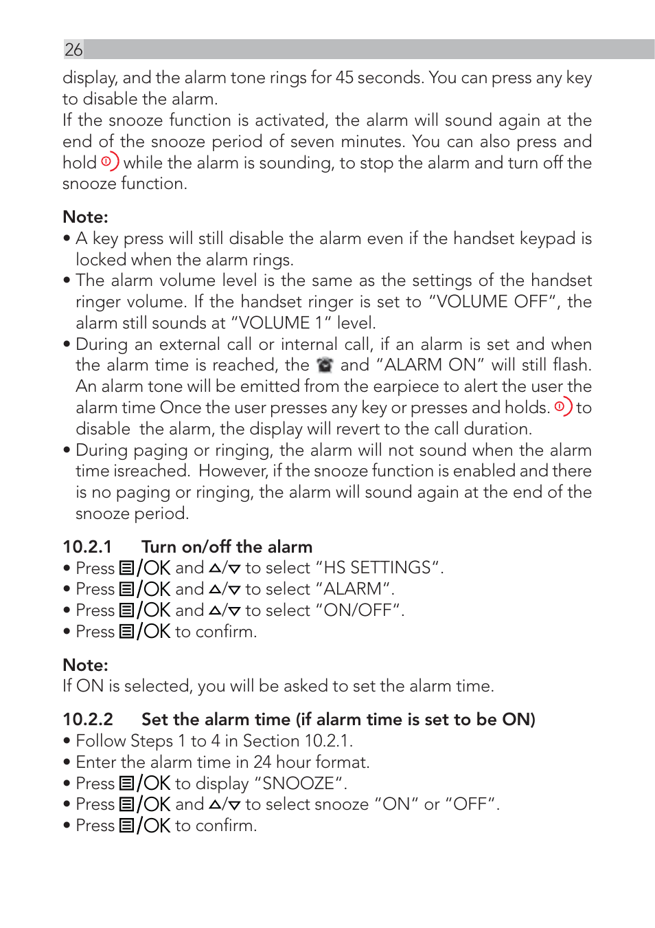 AEG Voxtel D220bt User Manual | Page 26 / 36
