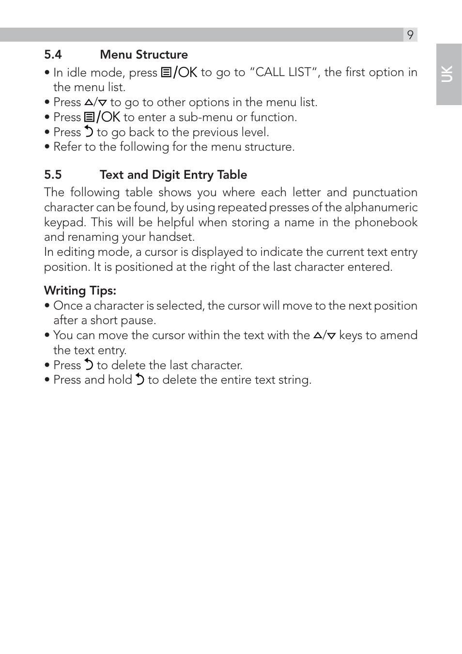 AEG Voxtel D220bt User Manual | Page 9 / 36