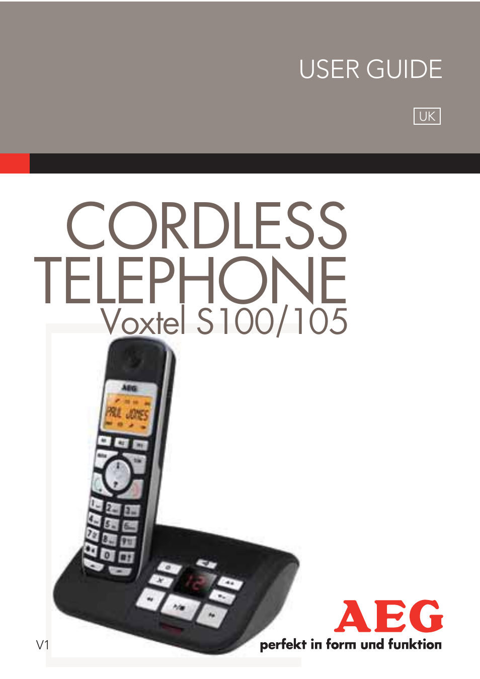 AEG Voxtel S100 User Manual | 46 pages