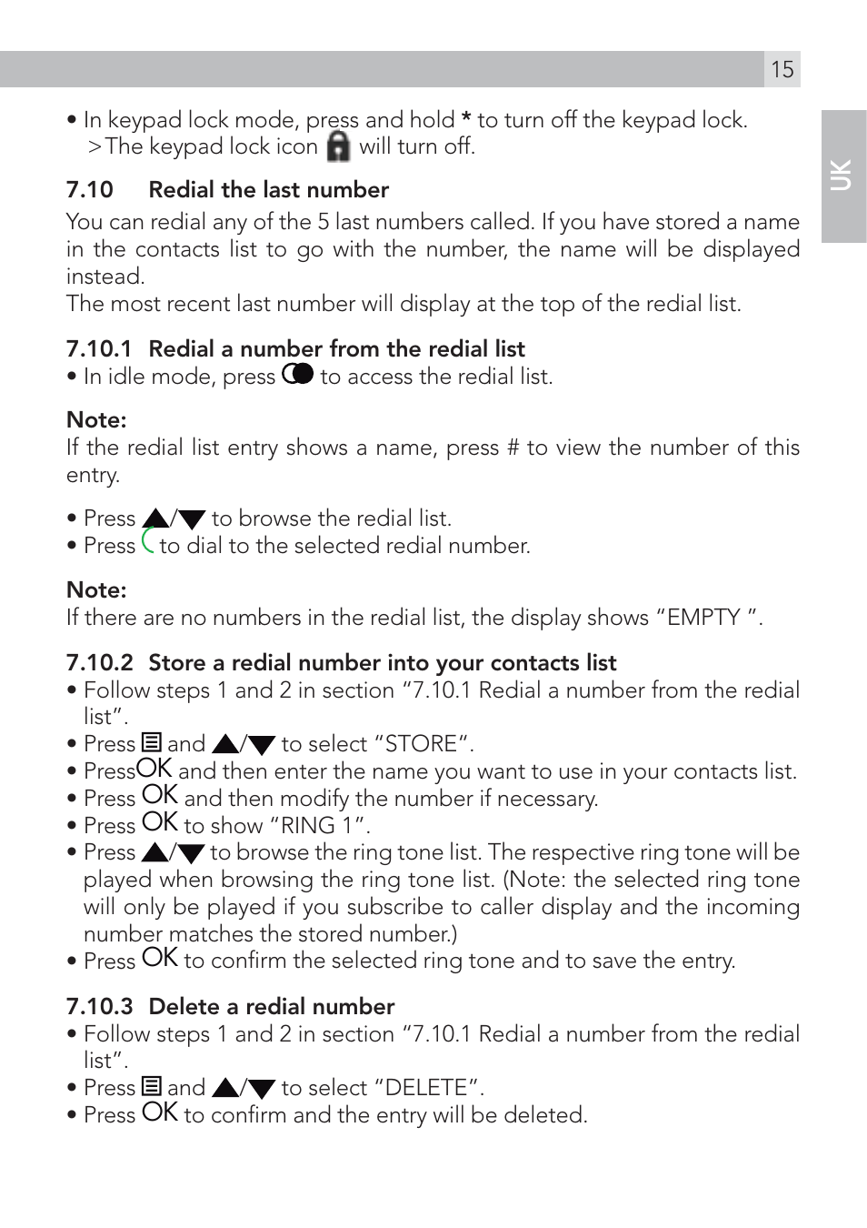 AEG Voxtel S100 User Manual | Page 15 / 46