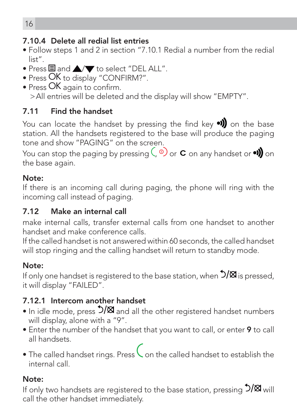 AEG Voxtel S100 User Manual | Page 16 / 46