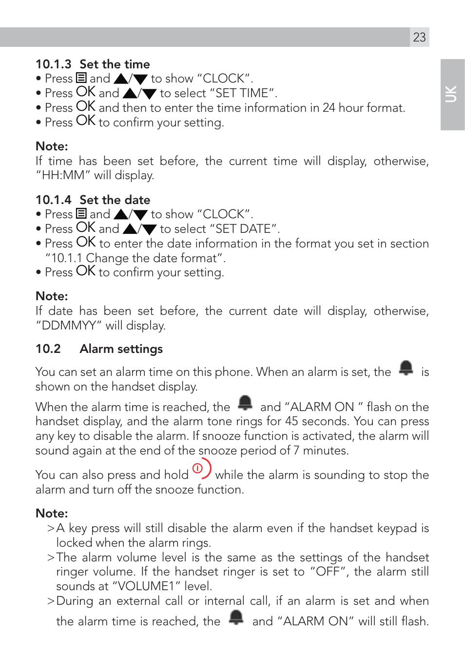 AEG Voxtel S100 User Manual | Page 23 / 46