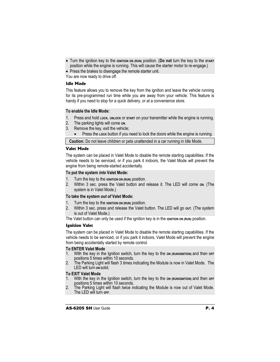 Autostart AS-6205 User Manual | Page 4 / 11
