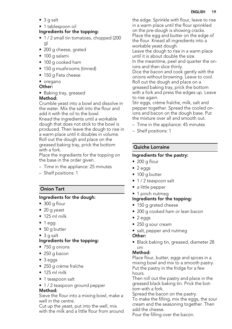 AEG BS7304021M User Manual | Page 19 / 32