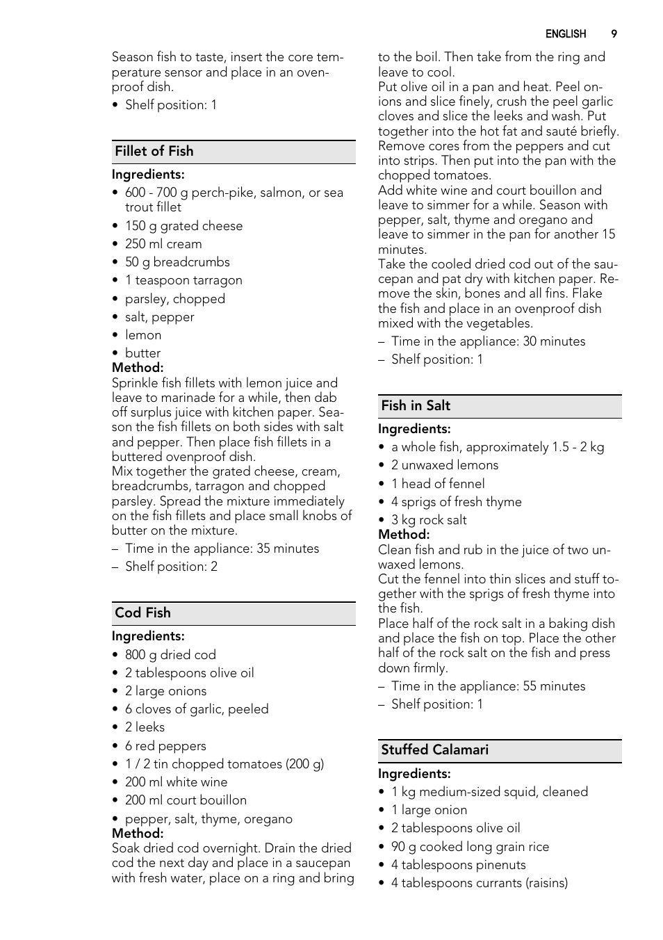 AEG BS7304021M User Manual | Page 9 / 32