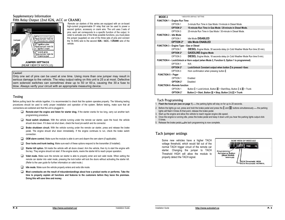 Autostart AS-1221 User Manual | Page 3 / 4