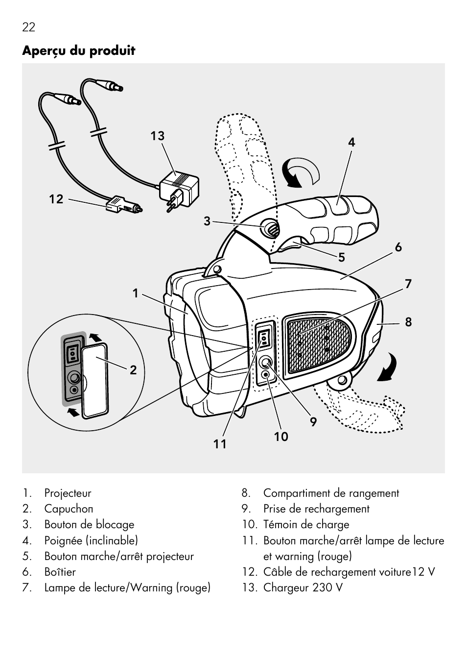 AEG Vehicle Multilight KL3 User Manual | Page 22 / 50