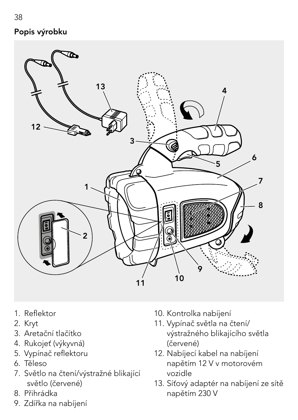 AEG Vehicle Multilight KL3 User Manual | Page 38 / 50