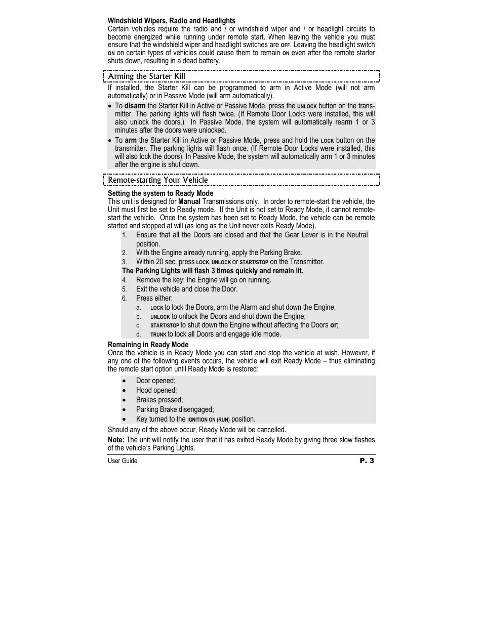 Autostart AS-1484iHF User Manual | Page 3 / 9