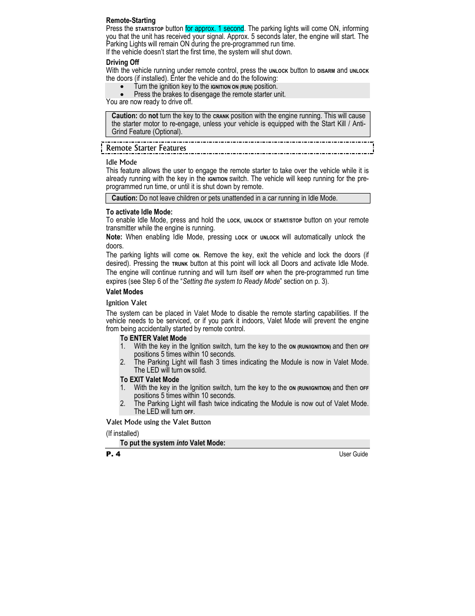 Autostart AS-1484iHF User Manual | Page 4 / 9