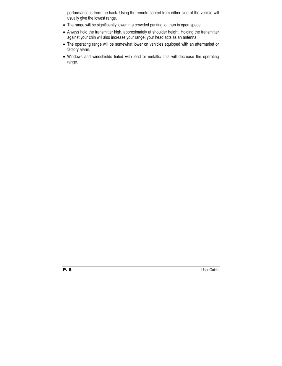 Autostart AS-1484iHF User Manual | Page 8 / 9
