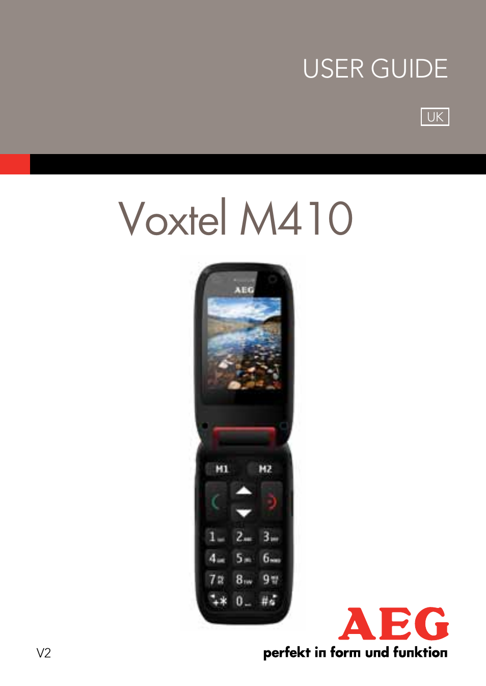 AEG Voxtel M410 User Manual | 32 pages