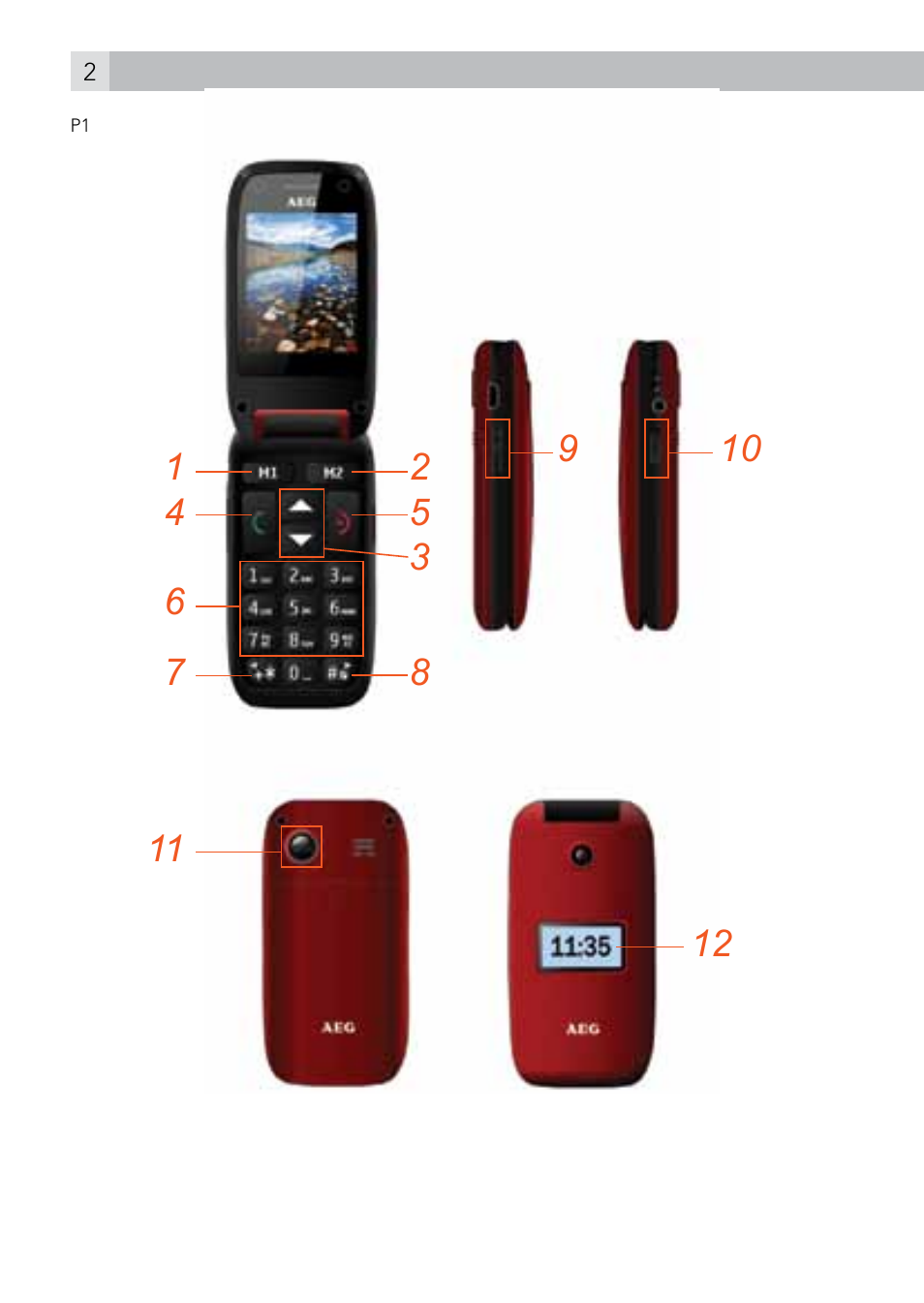 AEG Voxtel M410 User Manual | Page 2 / 32
