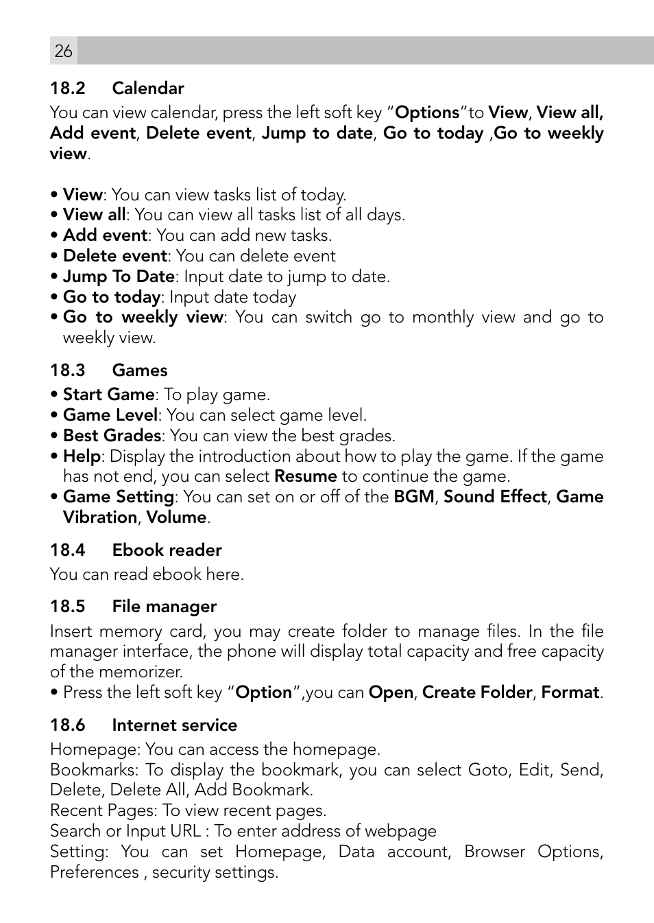 AEG Voxtel M410 User Manual | Page 26 / 32