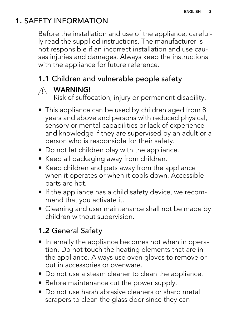 AEG KS8100001M User Manual | Page 3 / 52