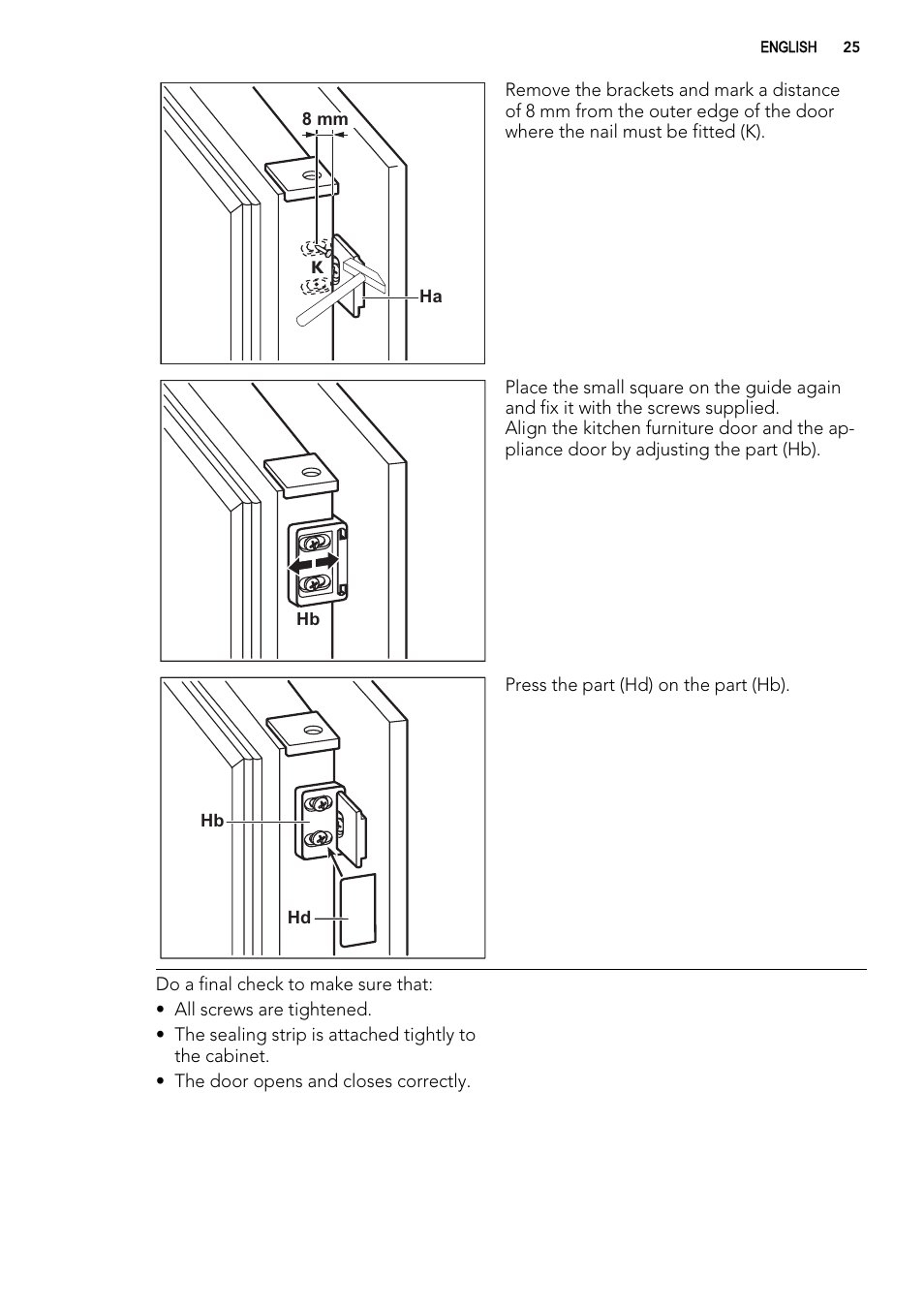 AEG SCN71800S0 User Manual | Page 25 / 28