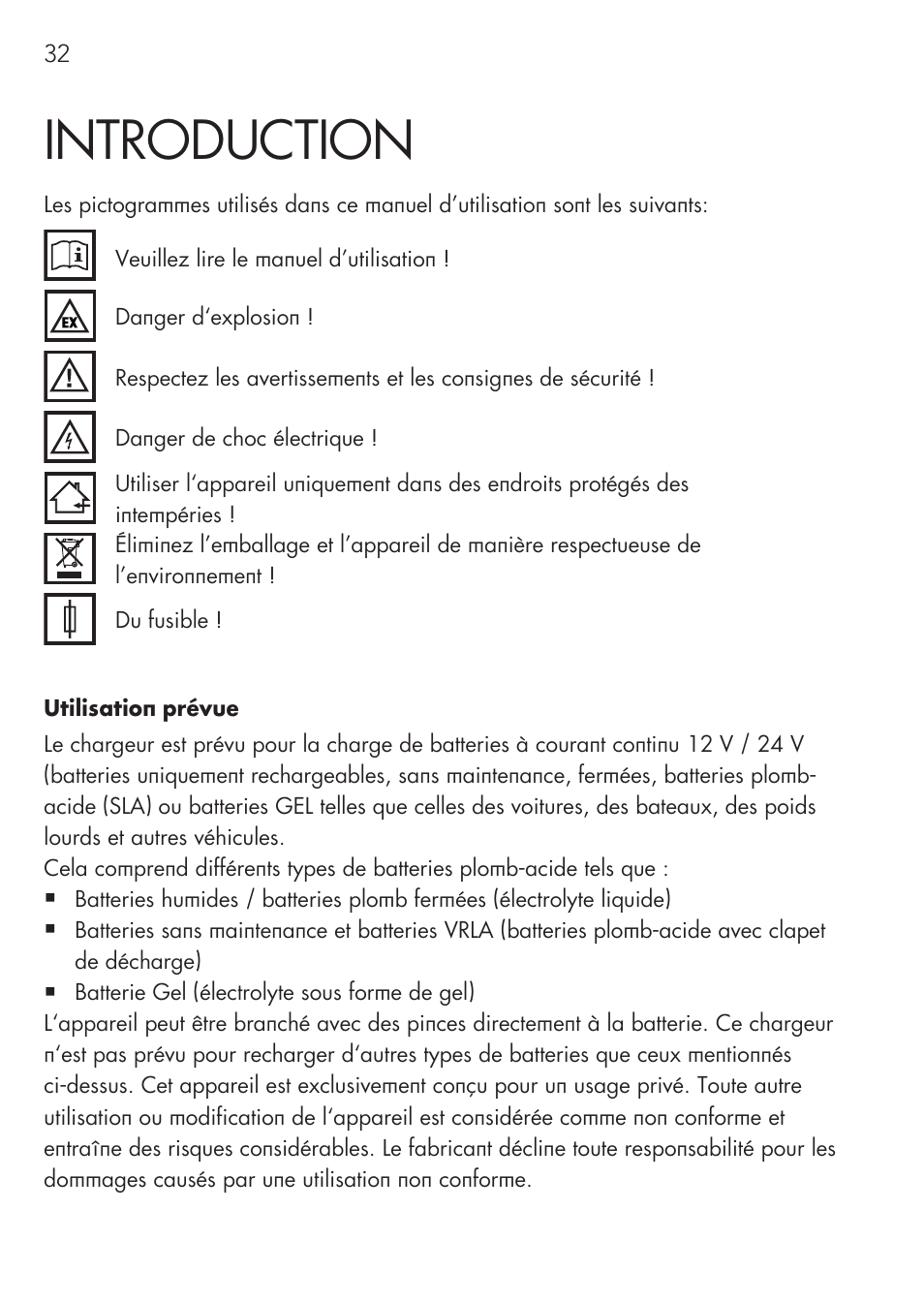 Introduction | AEG Workshop charger WM 18 User Manual | Page 32 / 86