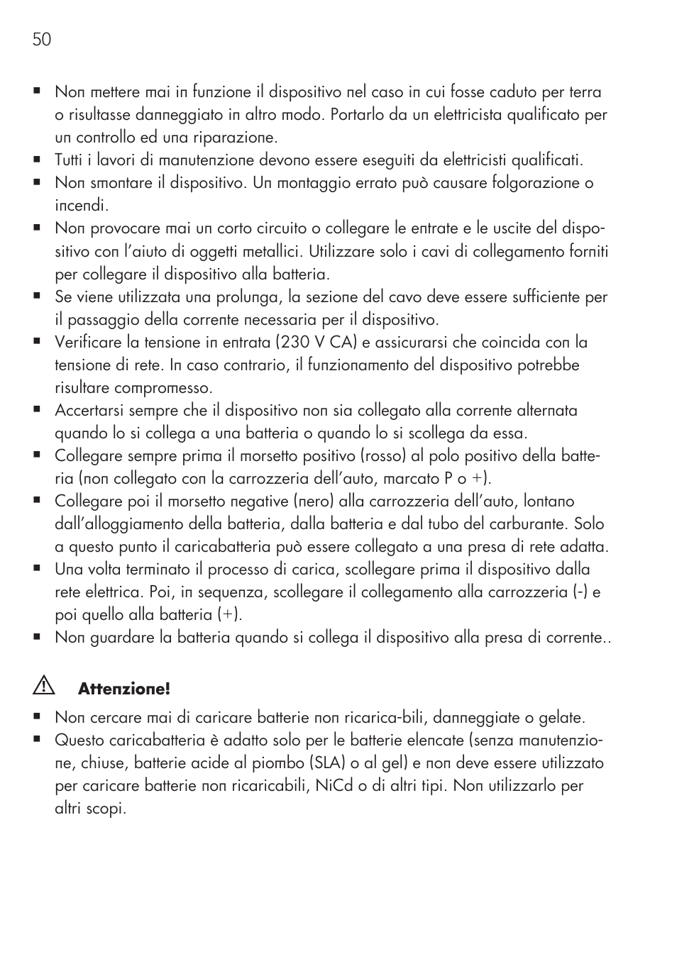 AEG Workshop charger WM 18 User Manual | Page 50 / 86