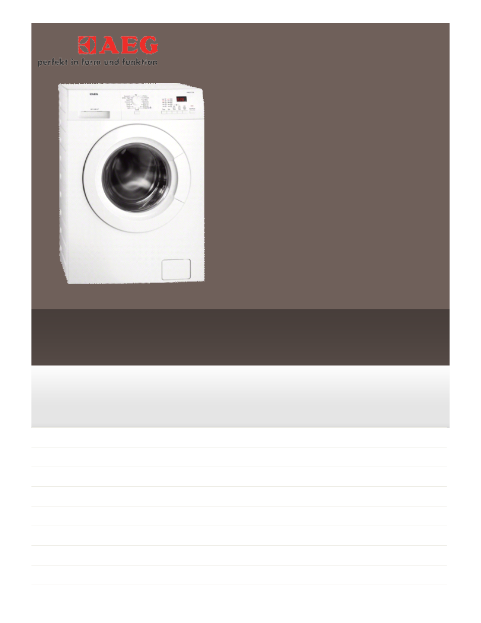 AEG L61470BI User Manual | 2 pages