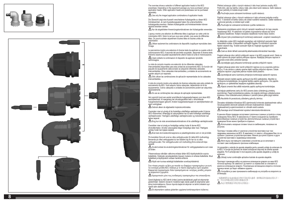 AEG BBS 12C2 User Manual | Page 5 / 39