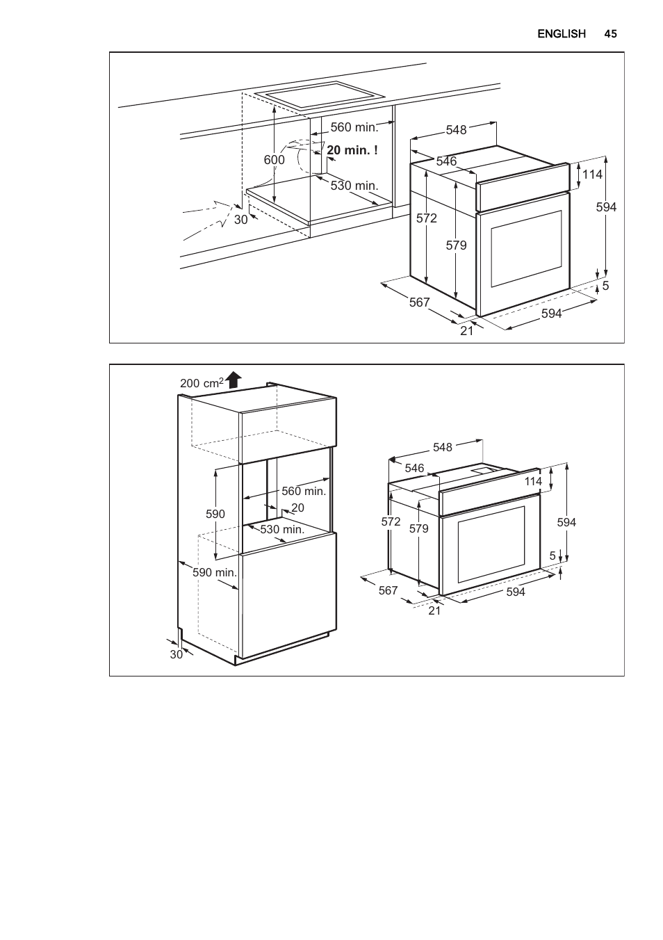 AEG DC7003000M User Manual | Page 45 / 52