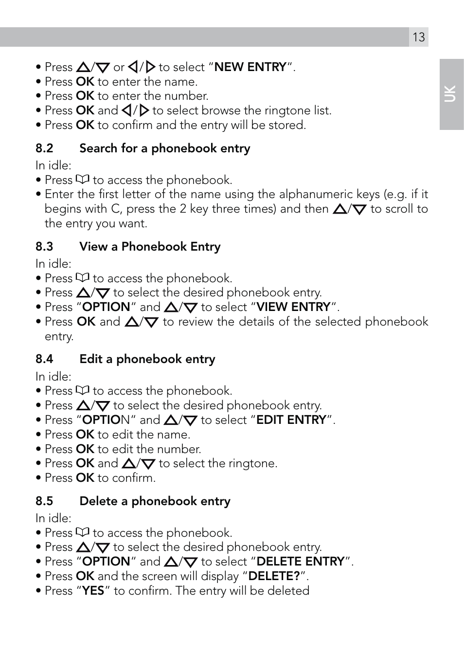 AEG Voxtel D570 User Manual | Page 13 / 84