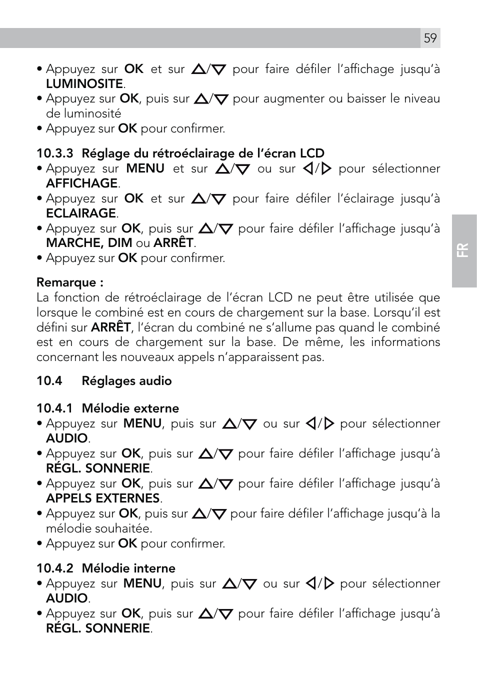 AEG Voxtel D570 User Manual | Page 59 / 84