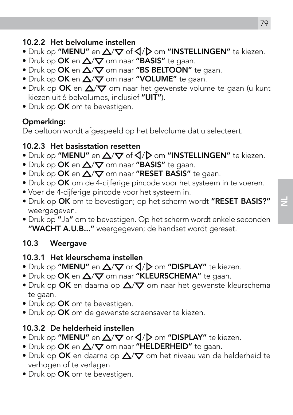 AEG Voxtel D570 User Manual | Page 79 / 84