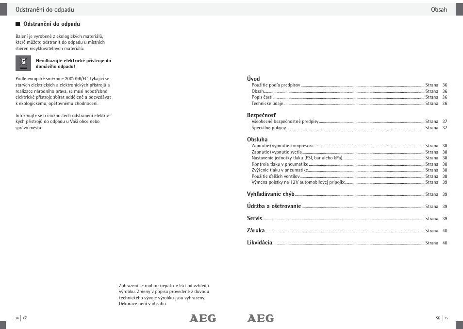 AEG Compressor KD 7.0 User Manual | Page 19 / 23