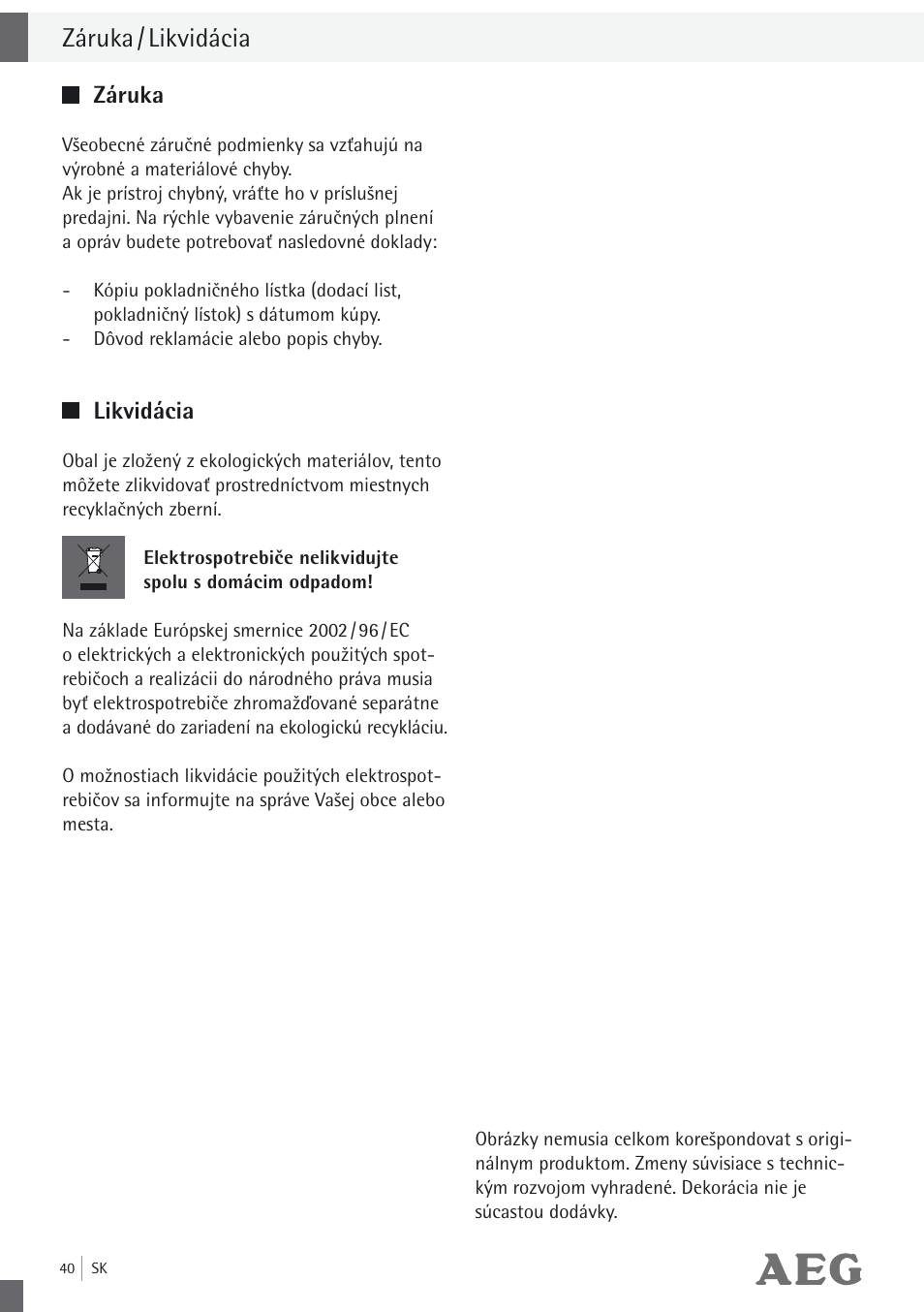 AEG Compressor KD 7.0 User Manual | Page 22 / 23