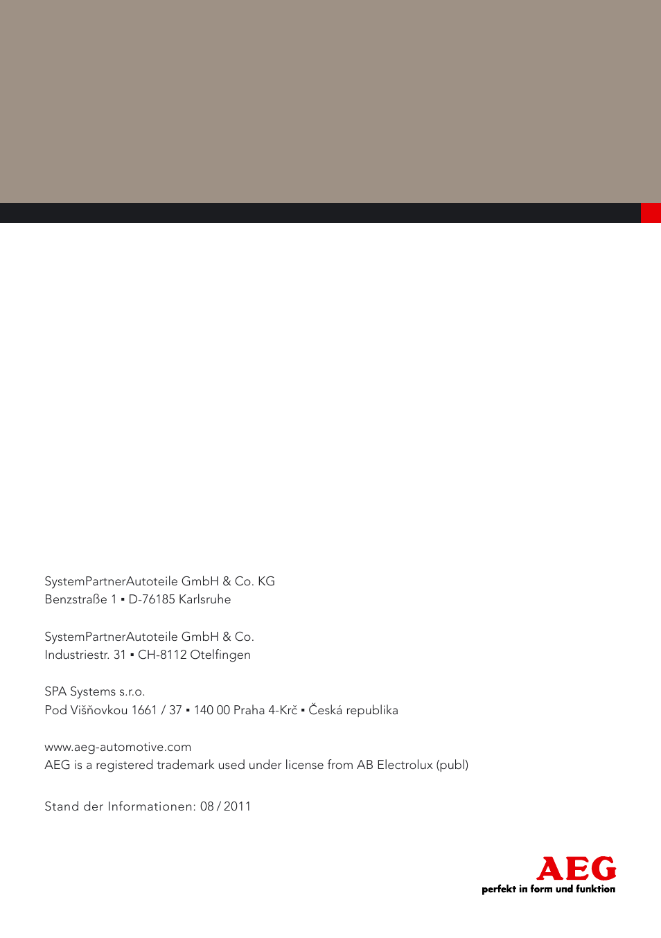AEG Compressor KD 7.0 User Manual | Page 23 / 23