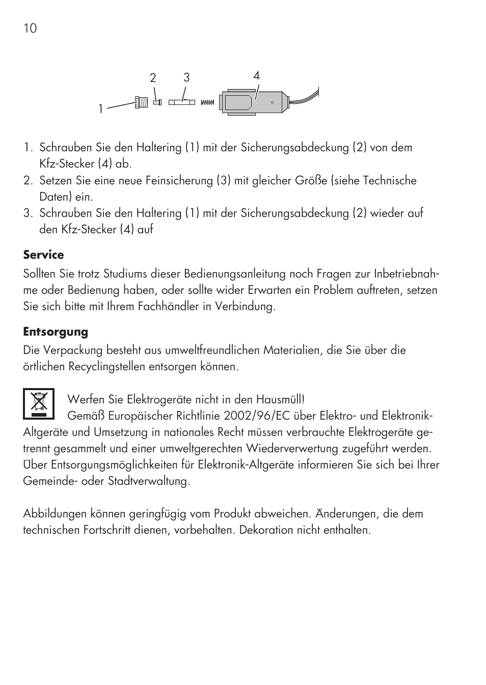 AEG Cooling Basket KS 26 User Manual | Page 10 / 52