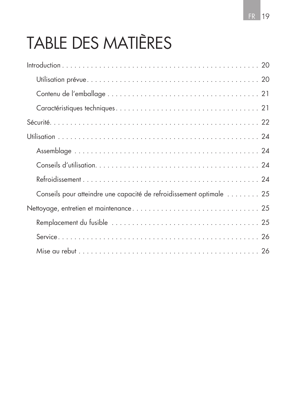 AEG Cooling Basket KS 26 User Manual | Page 19 / 52