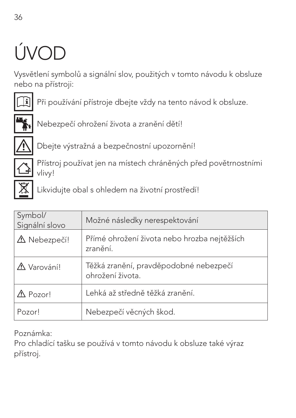 Úvod | AEG Cooling Basket KS 26 User Manual | Page 36 / 52