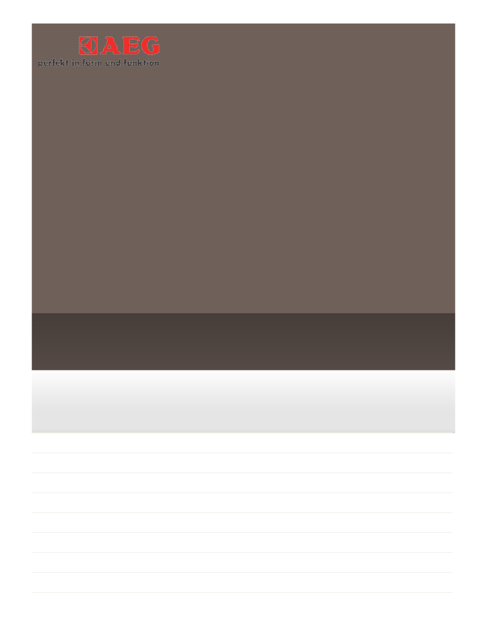 AEG AG933 User Manual | 2 pages