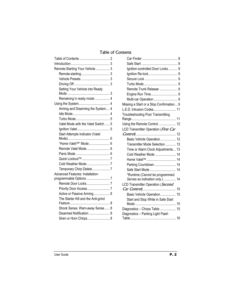 Autostart CT-5460TW User Manual | Page 2 / 16
