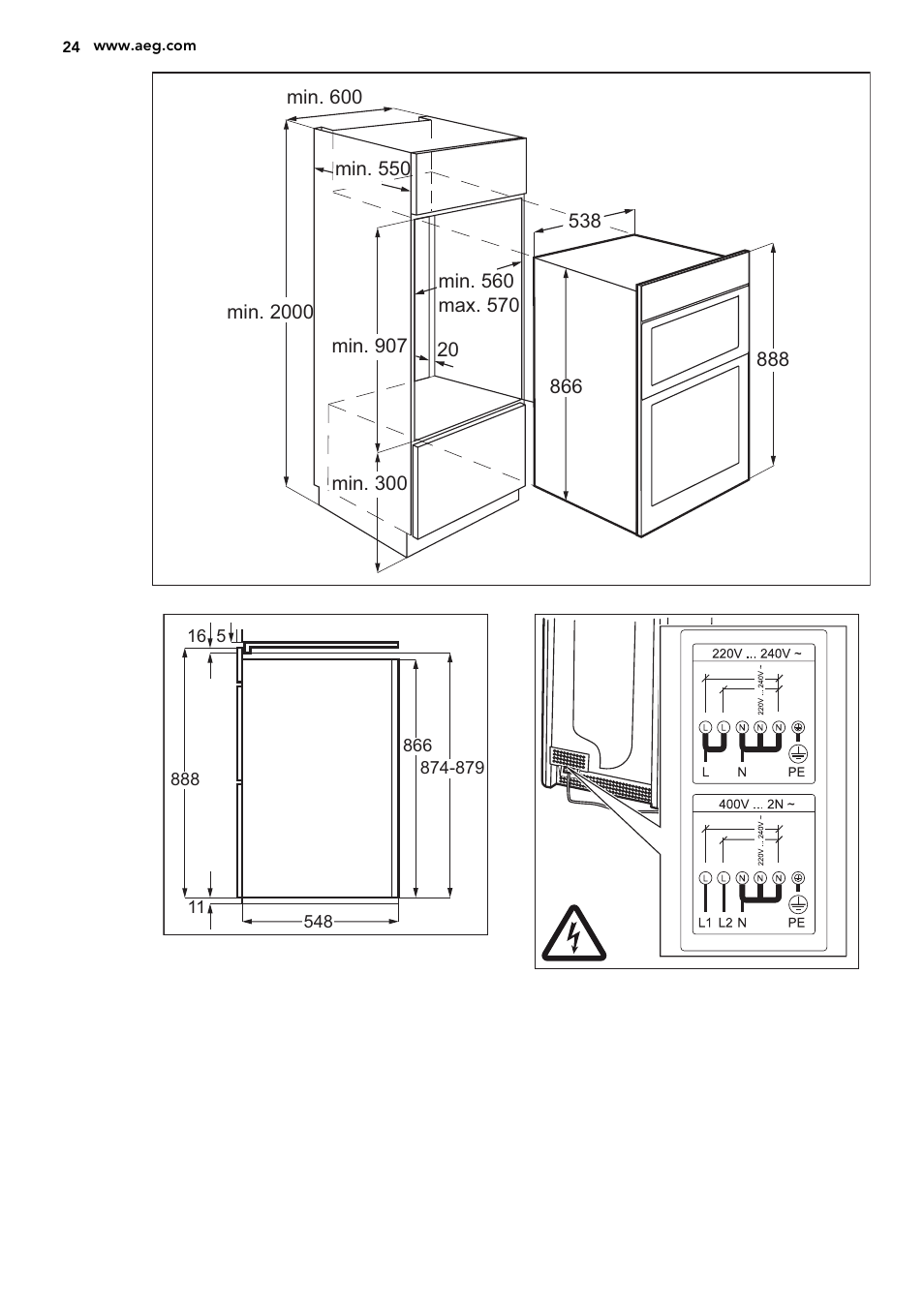 AEG NC7003000M User Manual | Page 24 / 28