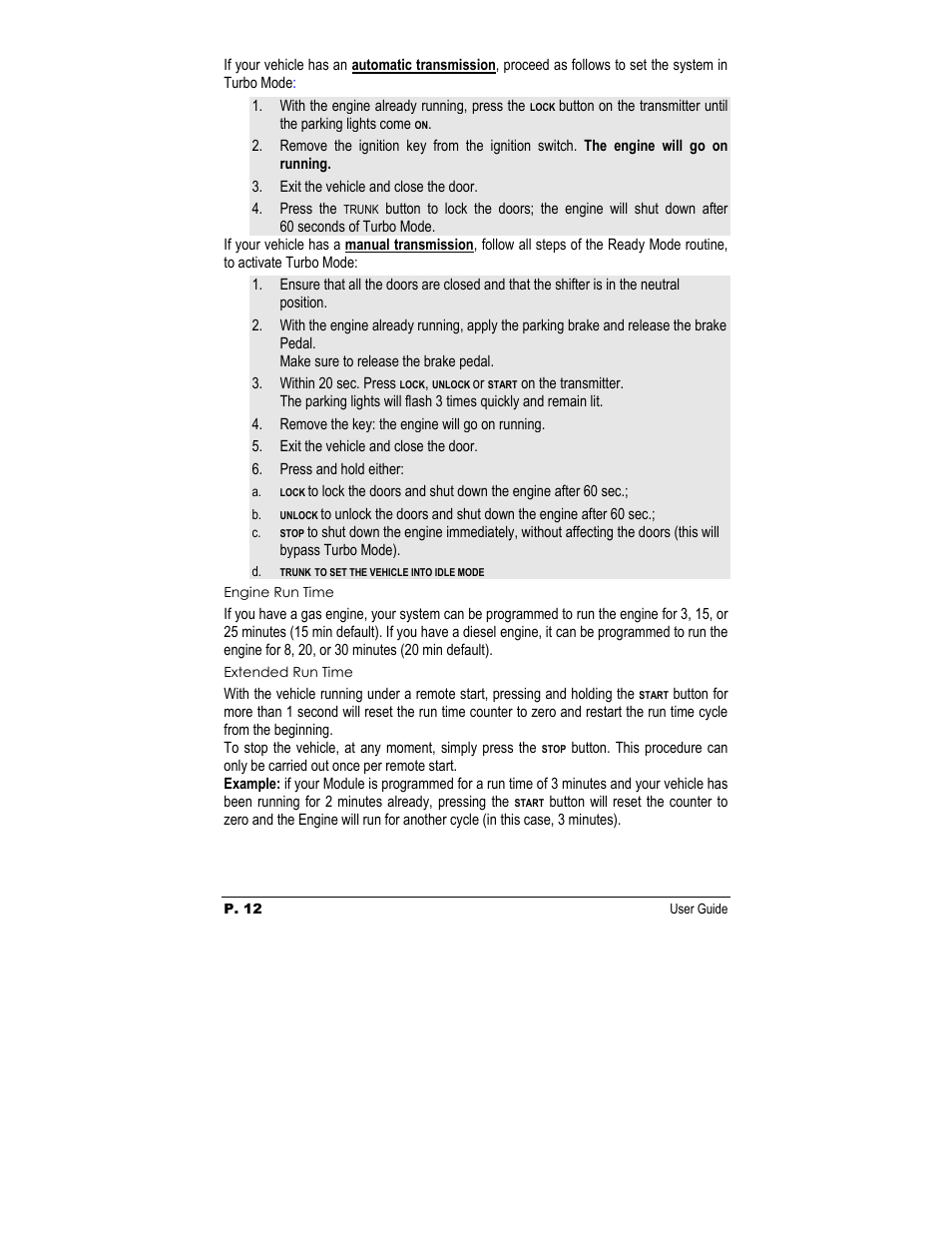 Autostart AS-6250V User Manual | Page 12 / 15