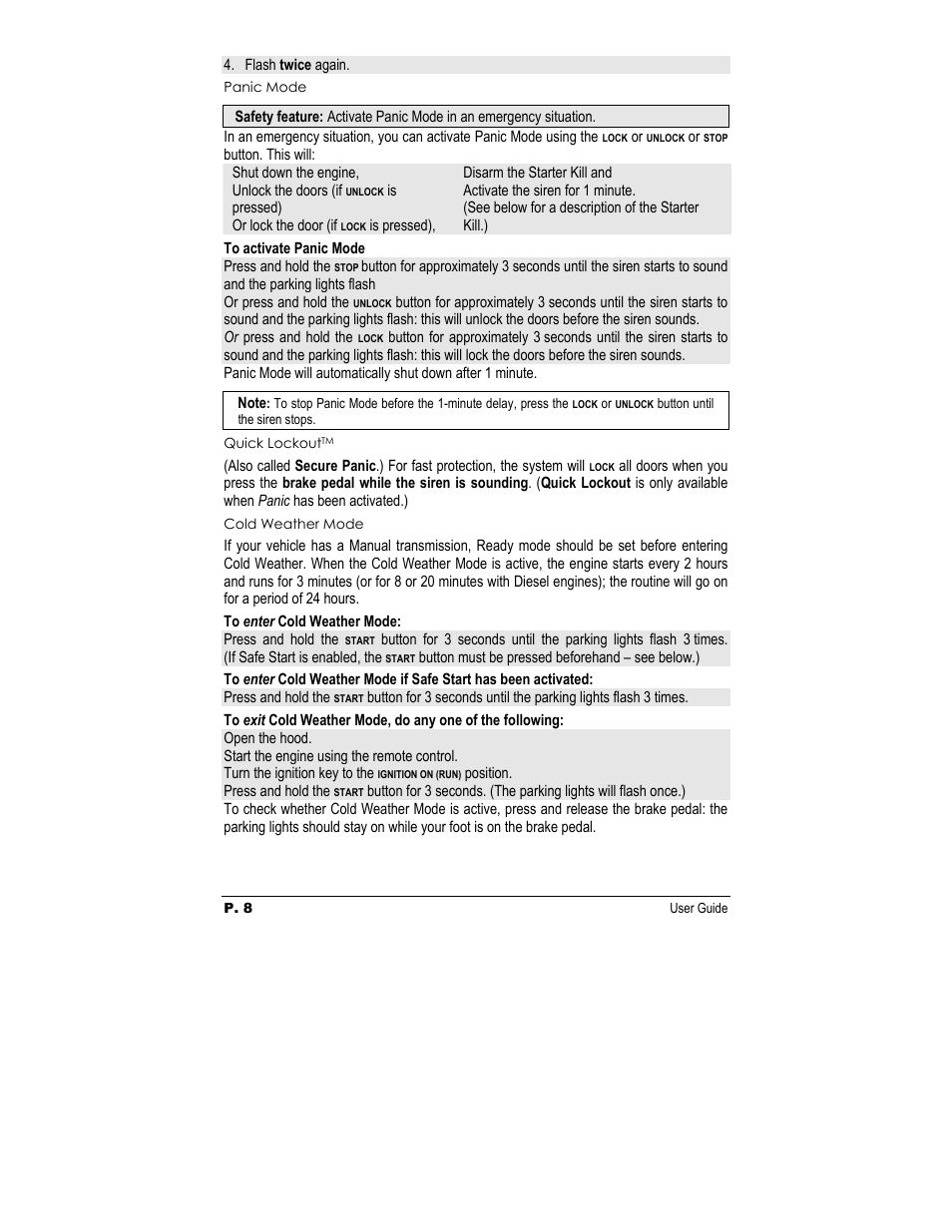 Autostart AS-6250V User Manual | Page 8 / 15