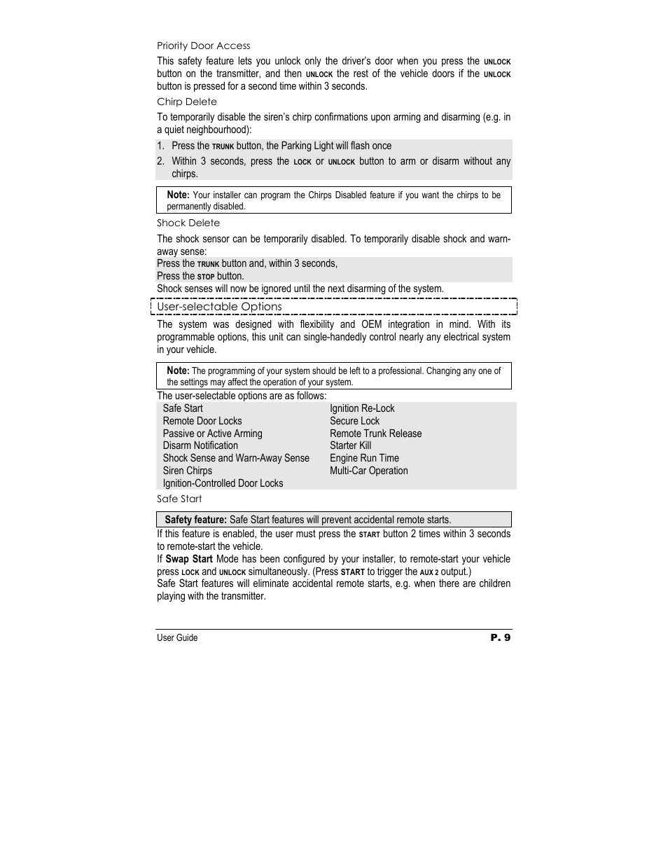 Autostart AS-6250V User Manual | Page 9 / 15