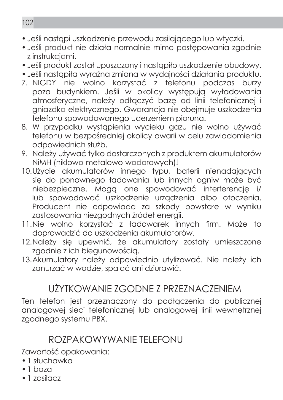 AEG Voxtel D500 User Manual | Page 102 / 140