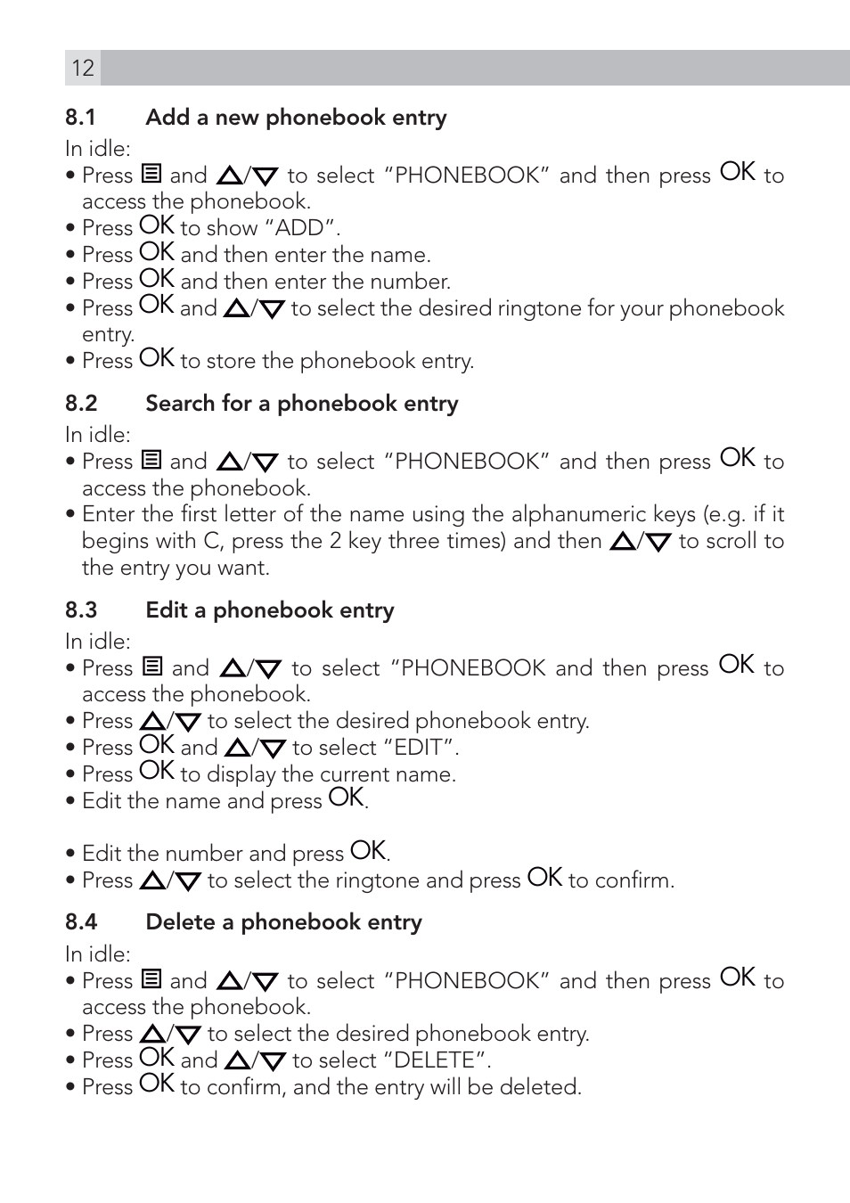 AEG Voxtel D500 User Manual | Page 12 / 140