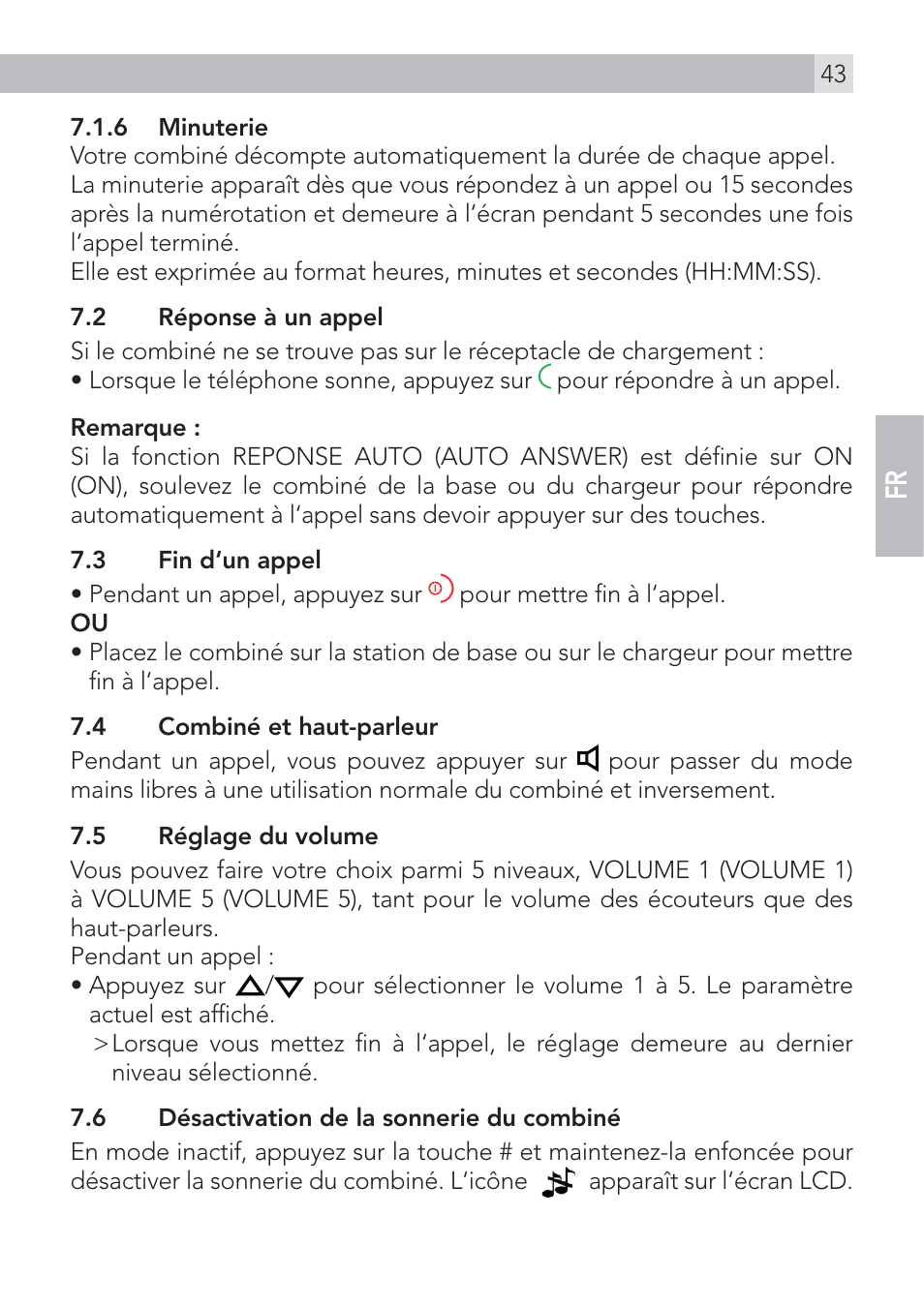 AEG Voxtel D500 User Manual | Page 43 / 140