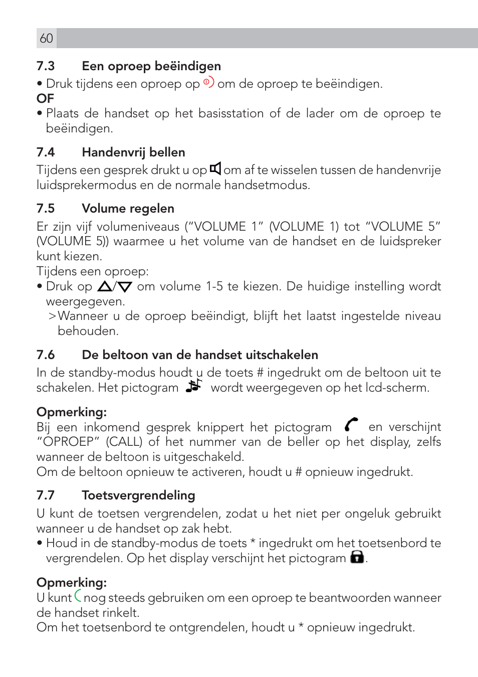 AEG Voxtel D500 User Manual | Page 60 / 140