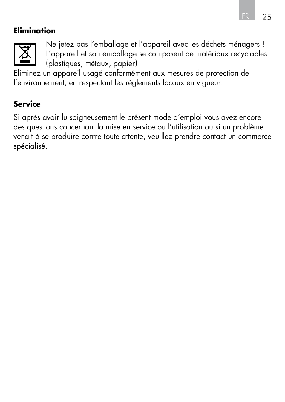 AEG DOUBLE PLUG SOCKET DB 70 User Manual | Page 25 / 54